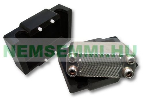 Heat exchanger insulation for short heat exchangers with 12-20 plates