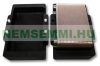 Heat exchanger insulation for short heat exchangers with 12-20 plates