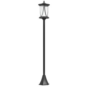   Napelemes kandeláber kerti lámpa világítás 127 cm lámpa 