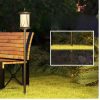 Solar candelabra garden lamp lighting 120 cm lamp 
