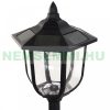 Solar candelabra garden lamp lighting 177 cm lamp stainless steel
