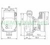 Circulation pump Wilo Vairos Pico 25/1-7 130 mm 1 1/2" popular circulation pump for solar collector systems WITH 6/4" PWM CONNECTION CABLE!