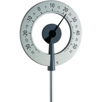 Garden thermometer outdoor mechanical design, analog, weatherproof aluminum