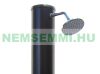 Extra large 40 liter solar shower with 40 liter tank mixing tap and foot washing tap