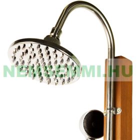   Kerti zuhany keményfa kivitel. Szauna igazi fa zuhanyzó elegáns kivitelben.