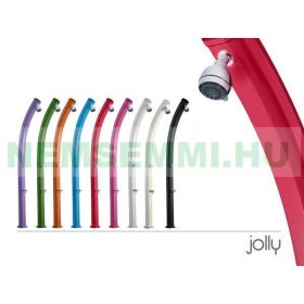   Design kerti zuhany luxus inox szolár zuhanyzó 25 literes, lábmosó csappal és keverőcsappal