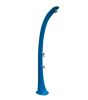 Design garden shower luxury colorful solar shower blue 32 liters with foot washing tap and mixing tap