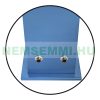 Design garden shower luxury colored shower blue 37 liters with foot washing tap and mixing tap