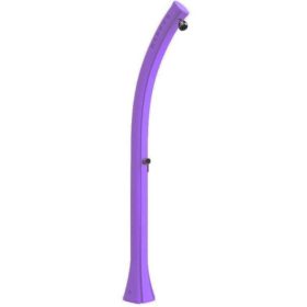   Színes hajlított kerti zuhany 2 év garancia lila szolár zuhanyzó 28 literes, keverőcsappal