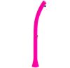 Colorful curved garden shower 2 year warranty pink solar shower 28 liters with mixer tap