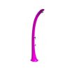 Design garden shower luxury colorful solar shower pink 32 liters with foot washing tap and mixing tap