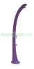 Design garden shower luxury colorful solar shower pink 32 liters with foot washing tap and mixing tap