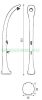Design garden shower luxury colorful solar shower pink 32 liters with foot washing tap and mixing tap