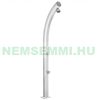 Design garden shower luxury colorful solar shower 25 liters with foot washing tap and mixing tap