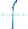 Design garden shower luxury colorful solar shower 25 liters with foot washing tap and mixing tap