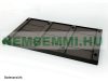 Solar shower exit WPC non-slip grid for garden shower 100x60 cm