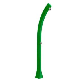   Színes hajlított kerti zuhany 2 év garancia zöld szolár zuhanyzó 28 literes, keverőcsappal