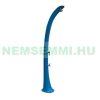 Design garden shower luxury colored solar shower green 32 liters, with foot washing tap and mixing tap