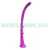 Design garden shower luxury colored solar shower green 32 liters, with foot washing tap and mixing tap