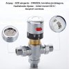 Termosztatikus keverőszelep 3/4" csatlakozóval termosztát Automata termosztátos keverőcsap