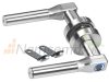 Smart door handle with fingerprint scanner, transponder, application for doors with a thickness of 35-70 mm