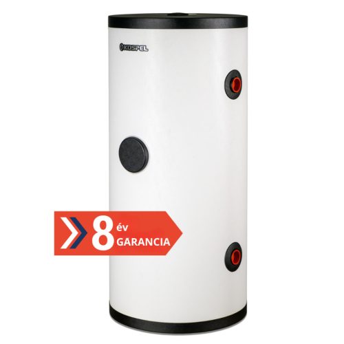 Fűtési - hűtési fali puffer tártály 100 literes hőszivattúhoz - hőcserélő nélküli hőszigetelt 100 literes tartály hideg és melegvíz tárolás céljára