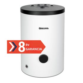   Fűtési - hűtési puffer tártály 100 literes hőszivattúhoz - hőcserélő nélküli hőszigetelt 101 literes tartály hideg és melegvíz tárolás céljára