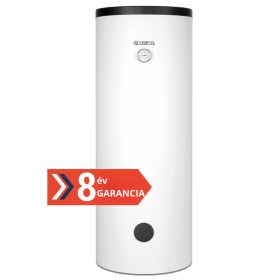 300 literes álló 1 extra nagy hőcserélős indirekt tároló 4,22 m² felületű hőcserélővel bojler zománcozott HMV tartály