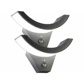   Mozgásérzékelős lámpa 15W 2 db állítható LED kültéri lámpatest PIR mozgásérzékelővel 1100 lm IP54