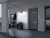 Motion sensor lamp 15W 2 adjustable LED outdoor luminaires with PIR motion sensor 1100 lm IP54