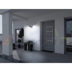   Mozgásérzékelős lámpa 15W 2 db állítható LED kültéri lámpatest PIR mozgásérzékelővel 1100 lm IP54