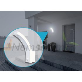 Mozgásérzékelős állítható kültéri LED lámpa 15W fehér kültéri fali LED lámpa PIR érzékelővel 1100 lm