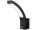 Adjustable outdoor LED lamp with motion sensor 15W black outdoor LED wall lamp with PIR sensor 1100 lm IP54