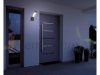 Adjustable outdoor LED lamp with motion sensor 15W black outdoor LED wall lamp with PIR sensor 1100 lm IP54