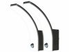 Adjustable outdoor LED lamp with motion sensor 2 pcs 20W black outdoor LED wall lamp with PIR sensor 2300 lm IP65