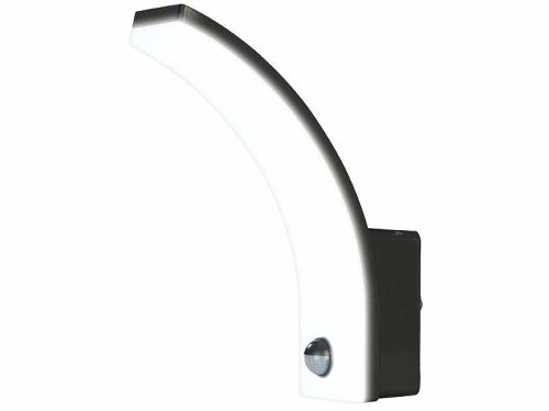 Adjustable outdoor LED lamp with motion sensor 20W black outdoor LED wall lamp with PIR sensor 2300 lm IP65
