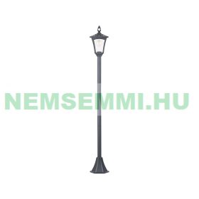   SWL-126 Napelemes LED kerti lámpa, PIR érzékelő, szürkület érzékelő, 300 lm, 160cm
