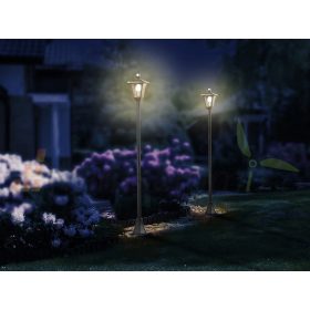   SWL-126 Napelemes LED kerti lámpa 2db, PIR érzékelő, szürkület érzékelő, 300 lm