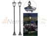 SWL-126 Solar LED garden light 2pcs, PIR sensor, twilight sensor, 300 lm