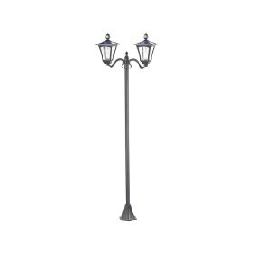   SWL-160 Napelemes LED kerti lámpa, 2 lámpás PIR és szürkület érzékelő, 600 lumen