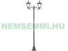 SWL-160 Napelemes LED kerti lámpa, 2 lámpás PIR és szürkület érzékelő, 600 lumen