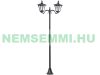 SWL-60 Solar LED garden light, 2 lamps, PIR and twilight sensor, 200 lumens