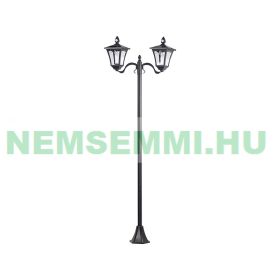   SWL-60 Napelemes LED kerti lámpa, 2 lámpás, PIR és szürkület érzékelő, 200 lumen