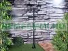 SWL-60 Solar LED garden light, 2 lamps, PIR and twilight sensor, 200 lumens