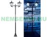 SWL-60 Solar LED garden light, 2 lamps, PIR and twilight sensor, 200 lumens