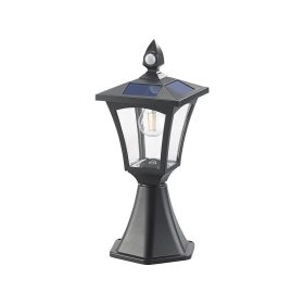   SWL-115 Napelemes LED állólámpa és fali lámpa, PIR érzékelő, szürkület érzékelő, 300 lm