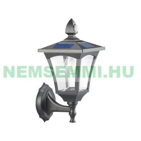   SWL-115 Napelemes LED állólámpa és fali lámpa, PIR érzékelő, szürkület érzékelő, 300 lm