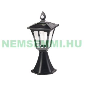   SWL-15 Napelemes LED állólámpa, PIR érzékelő, szürkület érzékelő, 100 lm, IP44