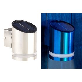   WL-125 Kültéri napelemes LED fali lámpa rozsdamentes acél