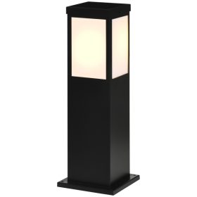   Napelemes kerti lámpa kültéri világítás 16 LED fekete 6-10 órás üzemidővel időjárásálló 